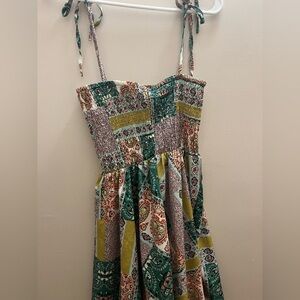multicolor sundress